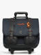 Navy Orange Stitchin