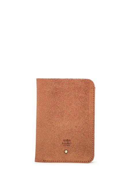 Porte-papiers Cuir Vintage Mila louise Marron vintage 3364X