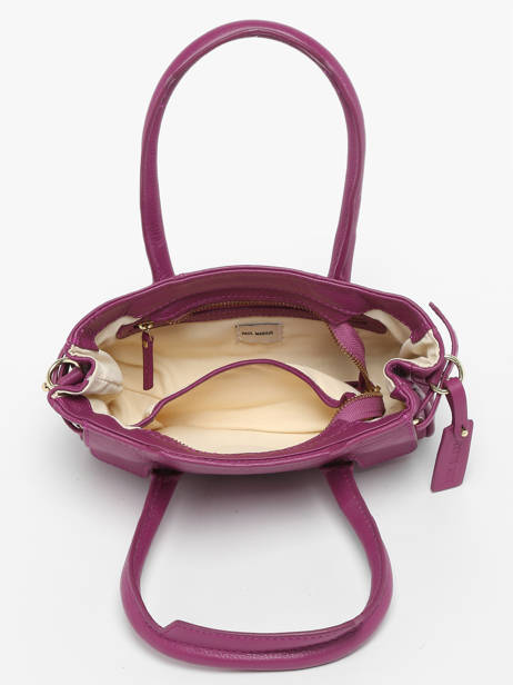 Sac BandouliÃ¨re Madeleine S Art DÃ©co Cuir Paul marius Violet la suite art deco MADEXART vue secondaire 3