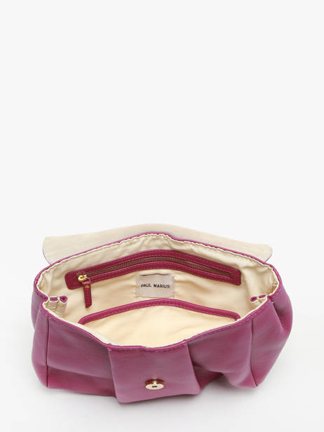 Sac BandouliÃ¨re Suzon M Art DÃ©co Cuir Paul marius Violet la suite art deco SUZOMART vue secondaire 3