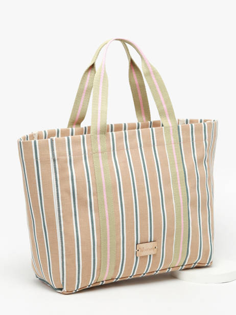 Sac PortÃ© Ã©paule Calamus Coton Woomen Beige calamus WCAL04 vue secondaire 2