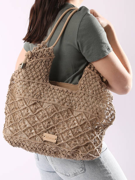 Sac PortÃ© Ã©paule Tanaisie Jute Woomen Beige tanaisie WTAN04 vue secondaire 1