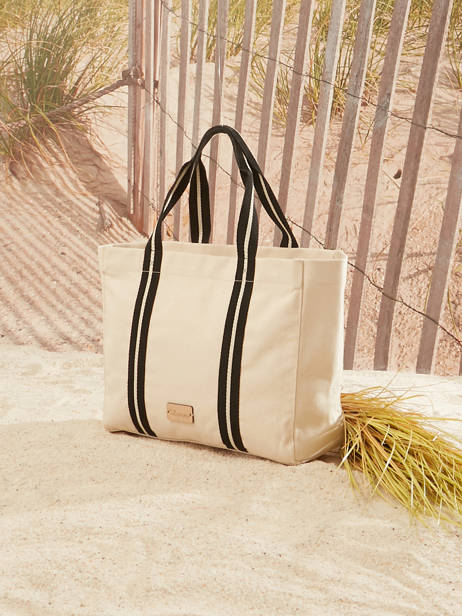 Sac PortÃ© Ã©paule Calamus Coton Woomen Beige calamus WCAL04 vue secondaire 4