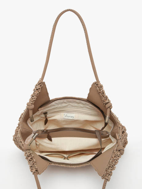 Sac PortÃ© Ã©paule Tanaisie Jute Woomen Beige tanaisie WTAN04 vue secondaire 3