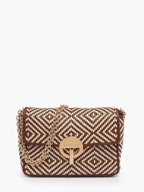 Sac BandouliÃ¨re Moon Vanessa bruno Rose moon 16V40533