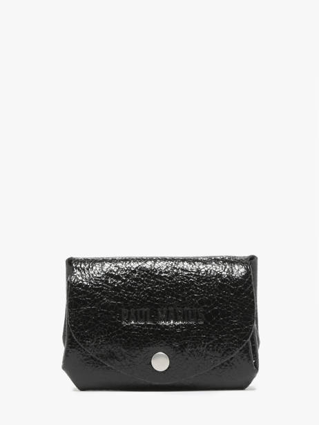 Porte-monnaie Gustave Ã‰clipse Cuir Paul marius Noir eclipse GUSTAECL