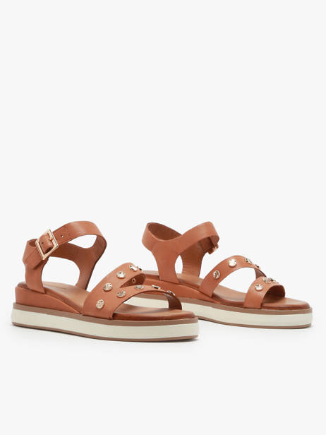 Sandales En Cuir Inuovo Vert women 113094 vue secondaire 2
