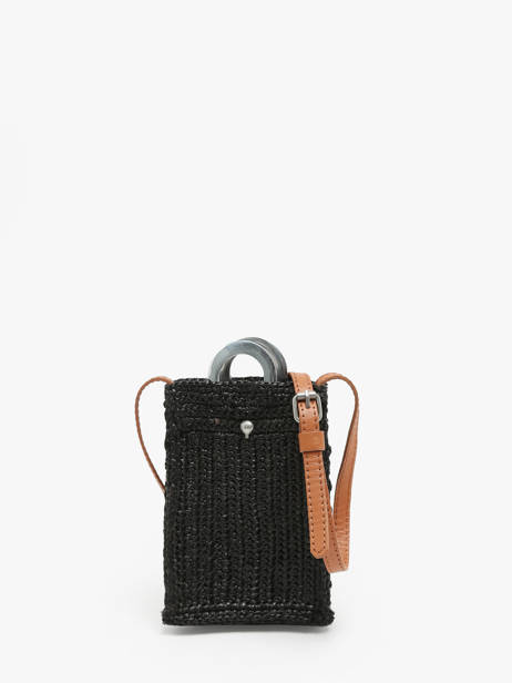 Sac BandouliÃ¨re L'atelier Du Crochet Le voyage en panier Noir l'atelier du crochet AM776