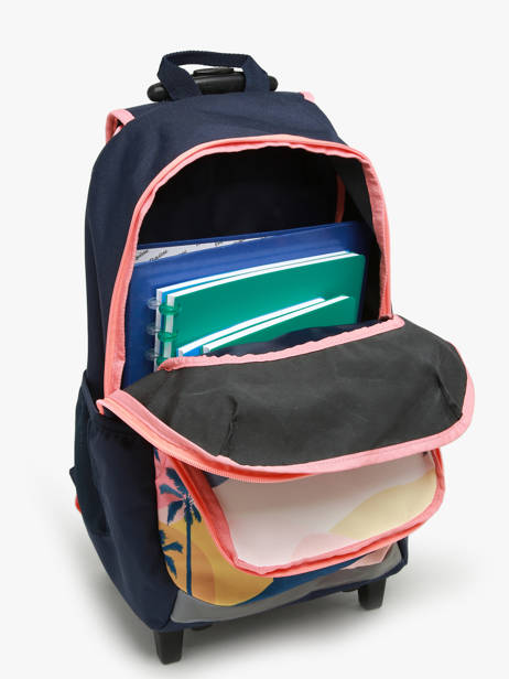 Sac A Dos Ã  Roulettes 2 Compartiments Rip curl Multicolore mixed 3AWBA vue secondaire 3