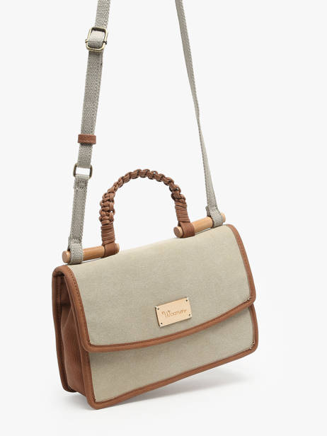 Sac BandouliÃ¨re Laelia Woomen Beige laelia WLAE03 vue secondaire 2