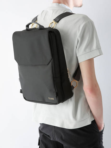 Sac Ã  Dos NuitÃ©e Cluse Noir backpack CX035 vue secondaire 1