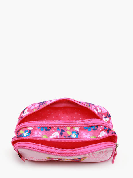 Trousse 2 Compartiments Butterfly Snowball Rose butterfly 46411 vue secondaire 1