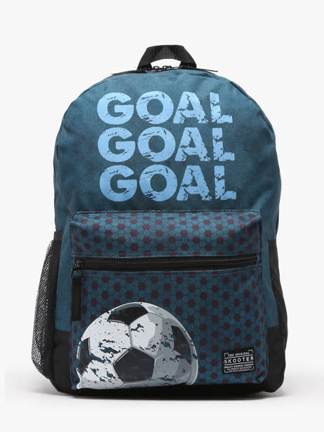 Sac Ã  Dos 2 Compartiments Skooter Bleu soccer squad 4461