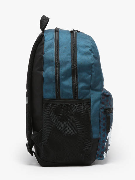 Sac Ã  Dos 2 Compartiments Skooter Bleu soccer squad 4461 vue secondaire 2