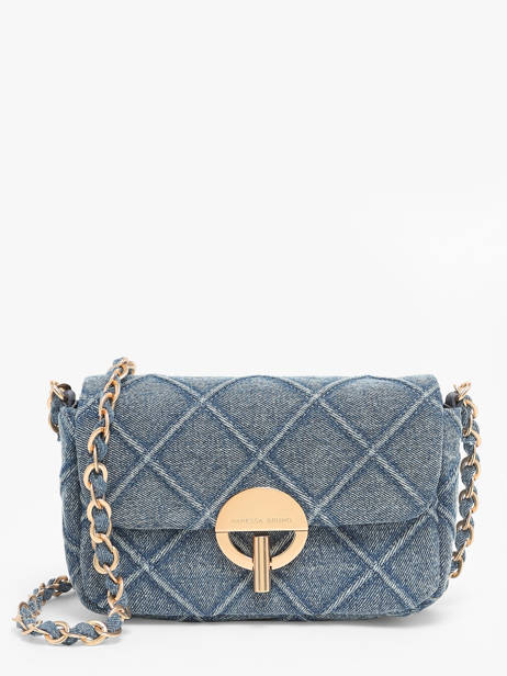 Moyen Sac BandouliÃ¨re Moon Denim Vanessa bruno Bleu moon 14V40533