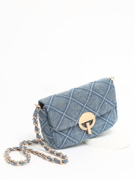 Moyen Sac BandouliÃ¨re Moon Denim Vanessa bruno Bleu moon 14V40533 vue secondaire 2