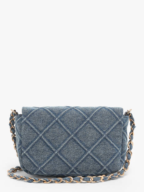 Moyen Sac BandouliÃ¨re Moon Denim Vanessa bruno Bleu moon 14V40533 vue secondaire 4