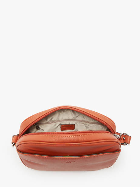Sac BandouliÃ¨re Confort Cuir Hexagona Orange confort 469993 vue secondaire 3