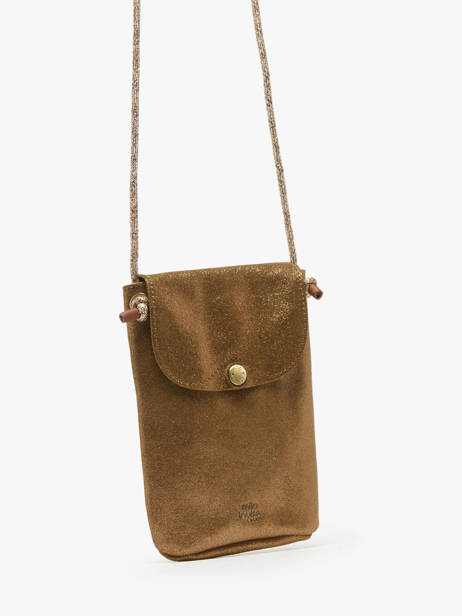 Sac BandouliÃ¨re Vintage Cuir Mila louise Multicolore vintage 3568X vue secondaire 2