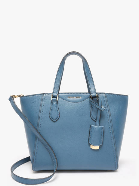 Sac BandouliÃ¨re Taryn Cuir Michael kors Bleu taryn F4GTBC1L
