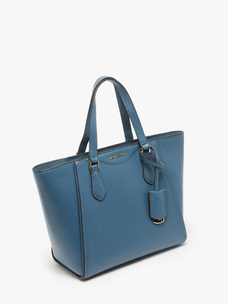 Sac BandouliÃ¨re Taryn Cuir Michael kors Bleu taryn F4GTBC1L vue secondaire 2