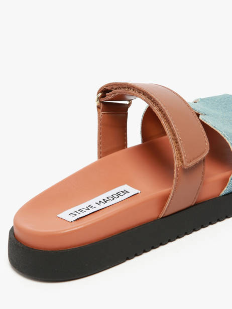 Mules Missile En Cuir Steve madden Multicolore accessoires 11003028 vue secondaire 2