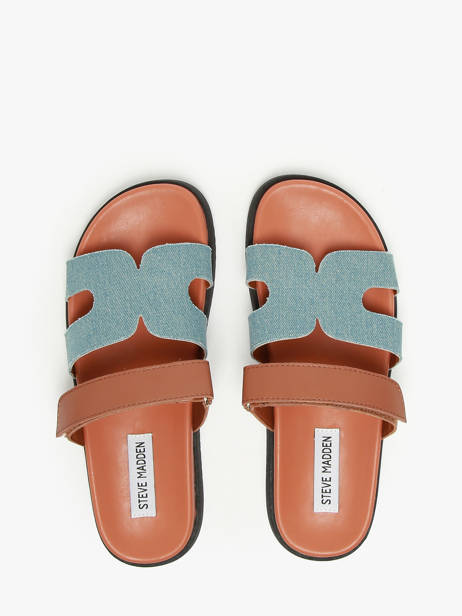 Mules Missile En Cuir Steve madden Multicolore accessoires 11003028 vue secondaire 3