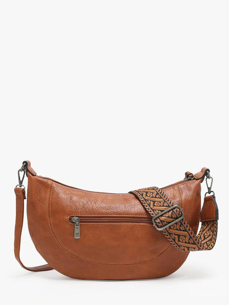 Sac BandouliÃ¨re Winter Tresse Miniprix Marron winter tresse 6003 vue secondaire 3