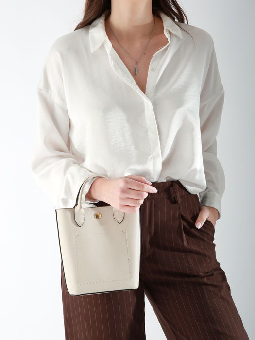 Longchamp Epure Sacs portÃ© main Beige