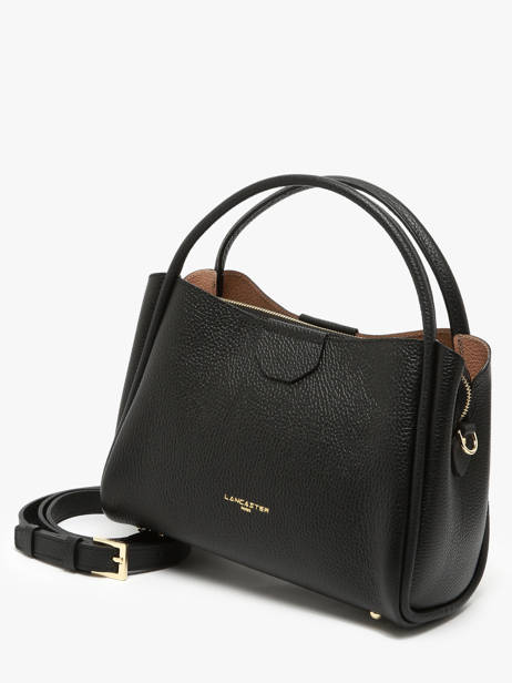 Sac Ã  Main Ida Double Cuir Lancaster Noir ida double 84 vue secondaire 2