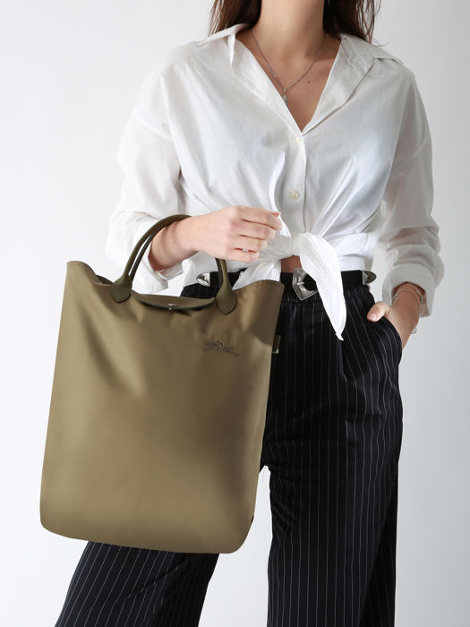 Longchamp Le pliage green Sacs portÃ© main Vert