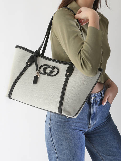 Sac PortÃ© Ã©paule Sebina Guess Noir sebina AG952423 vue secondaire 1