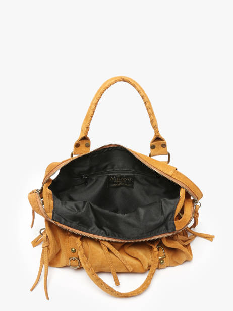 Sac PortÃ© Main Milano Marron velvet VE24094 vue secondaire 3
