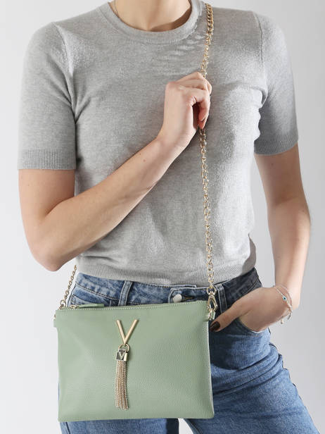 Sac BandouliÃ¨re Divina Valentino Vert divina VBS1R419 vue secondaire 1