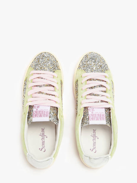 Sneakers Duck En Cuir Semerdjian Multicolore women DUCKB723 vue secondaire 4