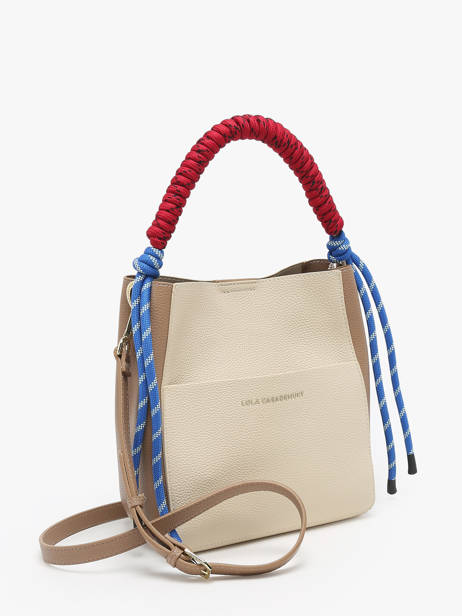 Sac PortÃ© Ã©paule Tresse Lola casademunt Beige tresse 63 vue secondaire 2