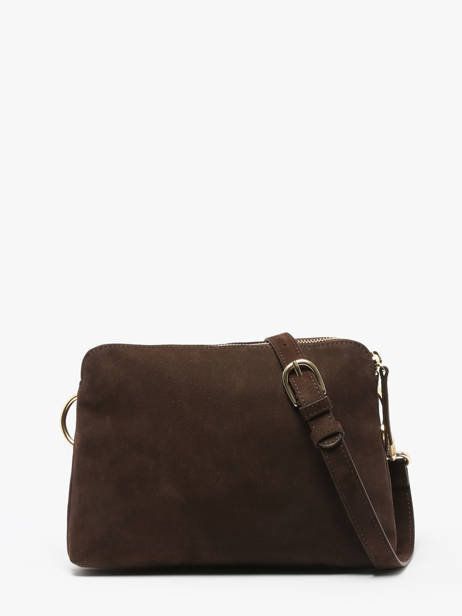 Sac BandouliÃ¨re Nael Cuir Nat et nin Marron vintage NAEL vue secondaire 4