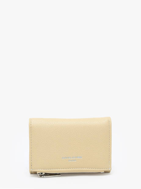 Porte-monnaie Porte-cartes David jones Jaune amsterdam DJ0087