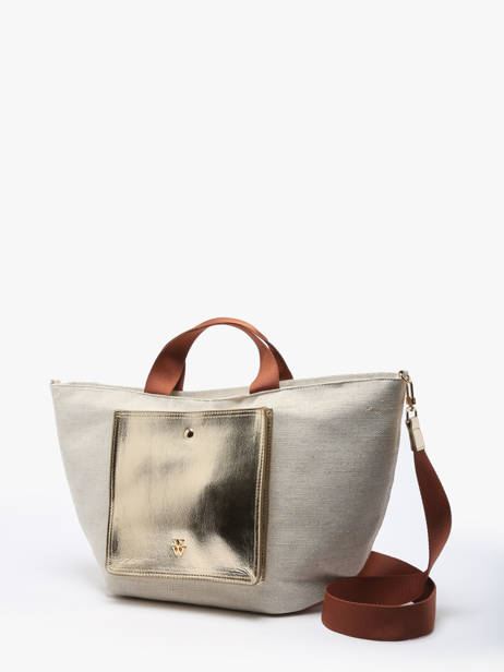 Sac PortÃ© Main Estival Polyester Vanessa wu Or estival MA0099 vue secondaire 2