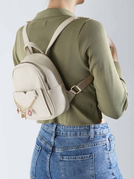 Sac Ã  Dos Torrow Beige girly TGIR03 vue secondaire 1