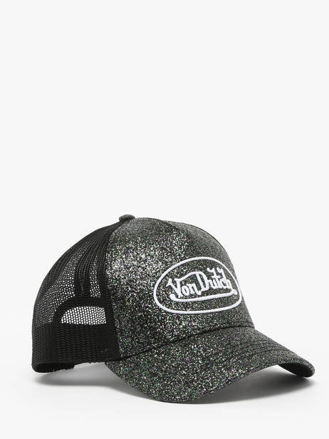 Casquette Von dutch Noir accessoires GLIB vue secondaire 1