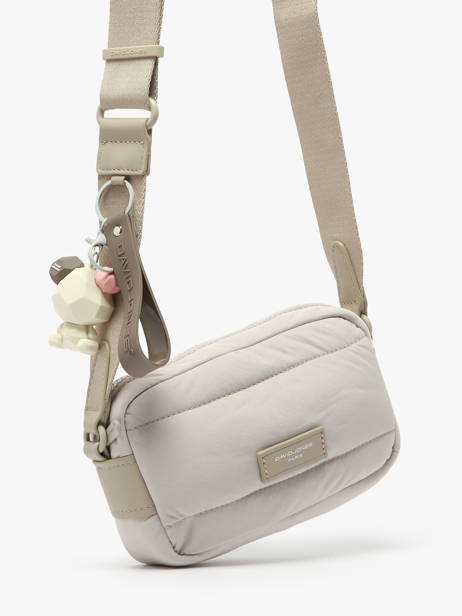 Sac BandouliÃ¨re Plum Polyester David jones Beige plum CM7475 vue secondaire 2