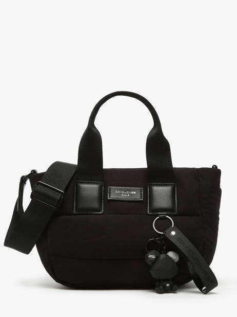 Sac BandouliÃ¨re Plum Polyester David jones Noir plum CM7478