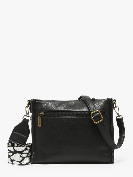 Sac BandouliÃ¨re Bubble Miniprix Noir bubble 2234 vue secondaire 2