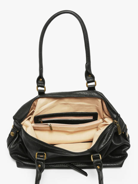 Sac PortÃ© Ã©paule Bubble Miniprix Noir bubble 2131 vue secondaire 2