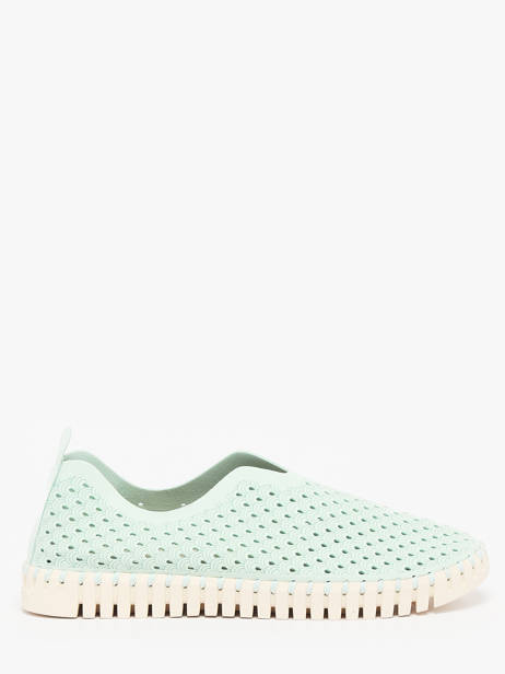 Mocassins Ilse jacobsen Vert accessoires TULI3275