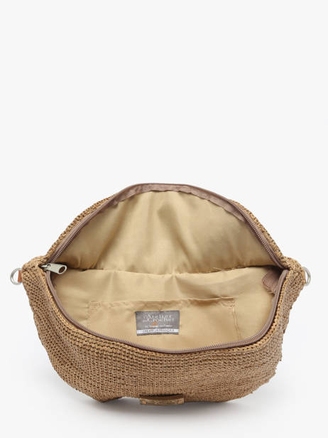 Sac Banane Le voyage en panier Beige l'atelier du crochet AM777 vue secondaire 3