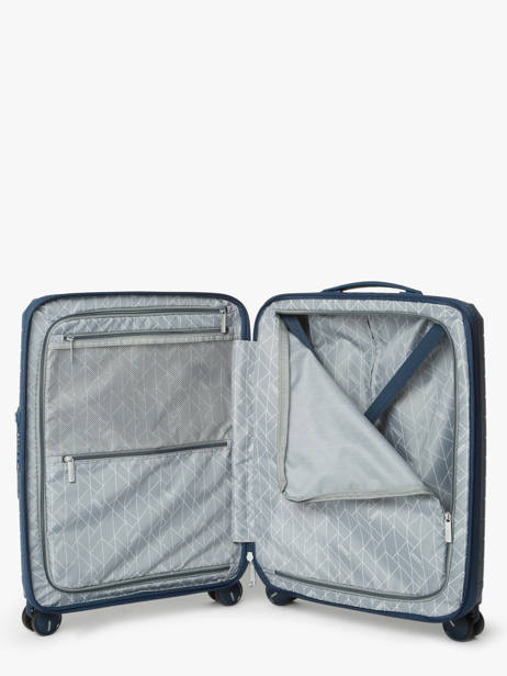 Valise Cabine Extensible American tourister Bleu fastforward 155259 vue secondaire 3