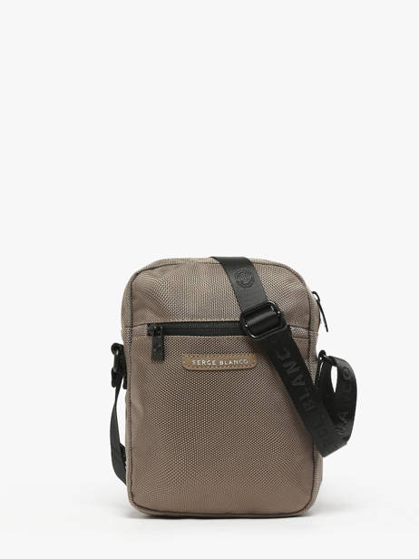 Sac Bandoulière Serge blanco Beige control CTL13005 vue secondaire 4