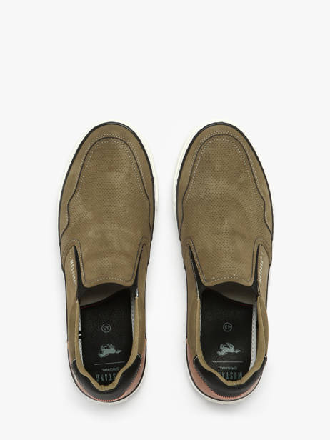 Sneakers Mustang Vert men 4198402 vue secondaire 4